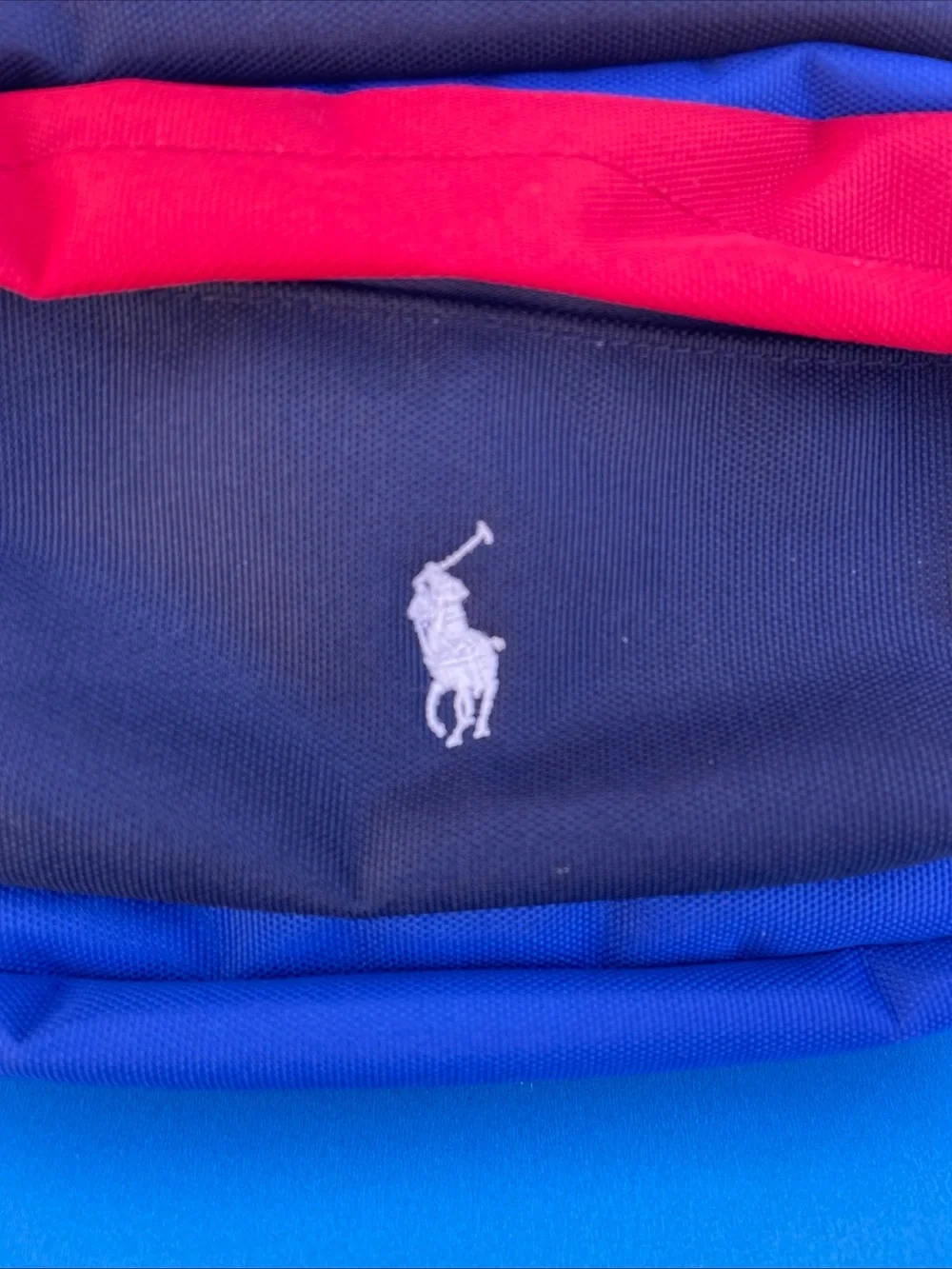 Polo Ralph Lauren Colorblock Bag Fanny Pack NWT Red, Blue, Yellow